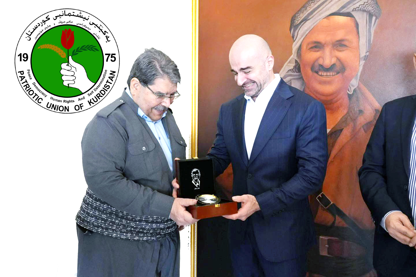 الاتحاد الوطني يعزي برحيل المناضل والسياسي الكردي صالح مسلم